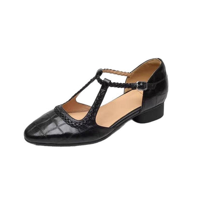 Retro Mary Jane Chunky Heels by Sophie Laurie