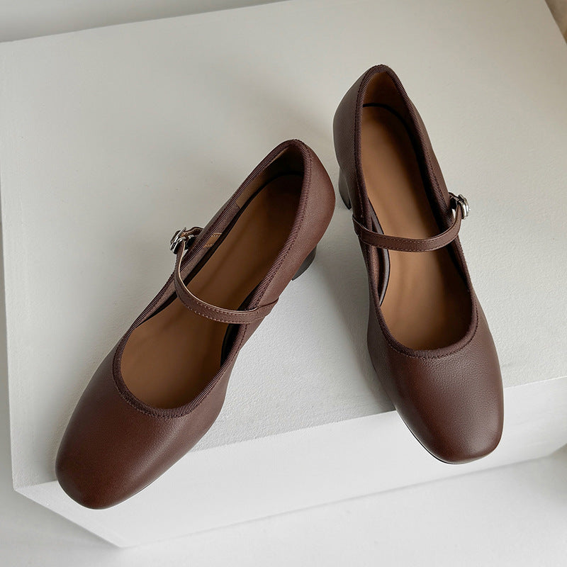 Retro Mary Jane Heels by Sophie Laurie