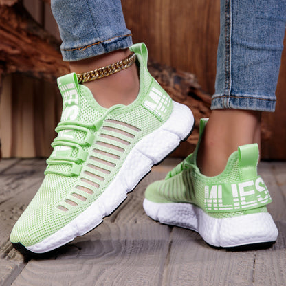 Breathable Mesh Sophie Laurie Casual Running Sneakers