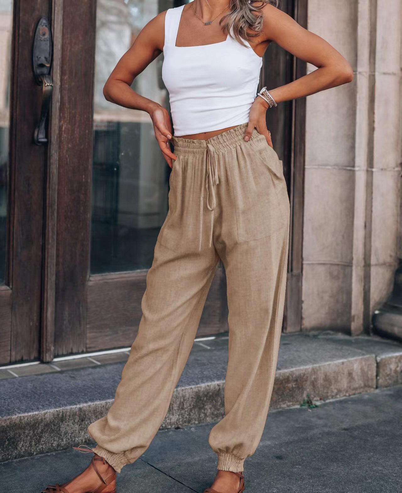 Relaxed Fit Sophie Laurie Lantern Pants