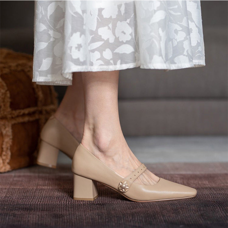 Classic Mary Jane Heels by Sophie Laurie