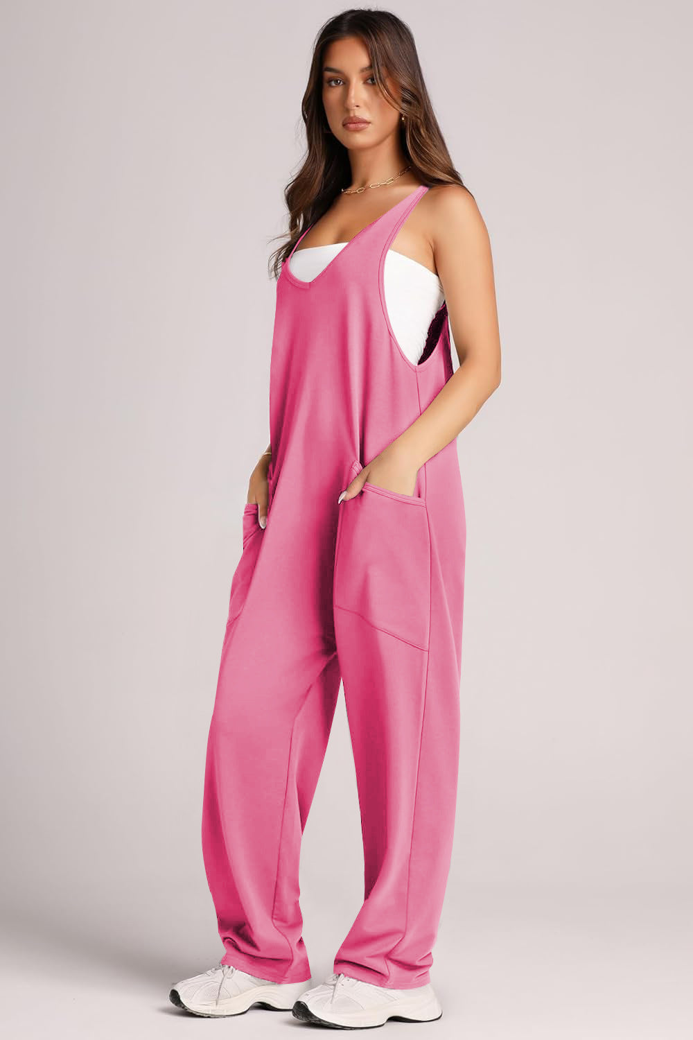 Pinterest-Inspired Sophie Laurie Pocket Jumpsuit