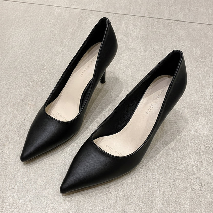 Chic Pointed Toe Heels by Sophie Laurie