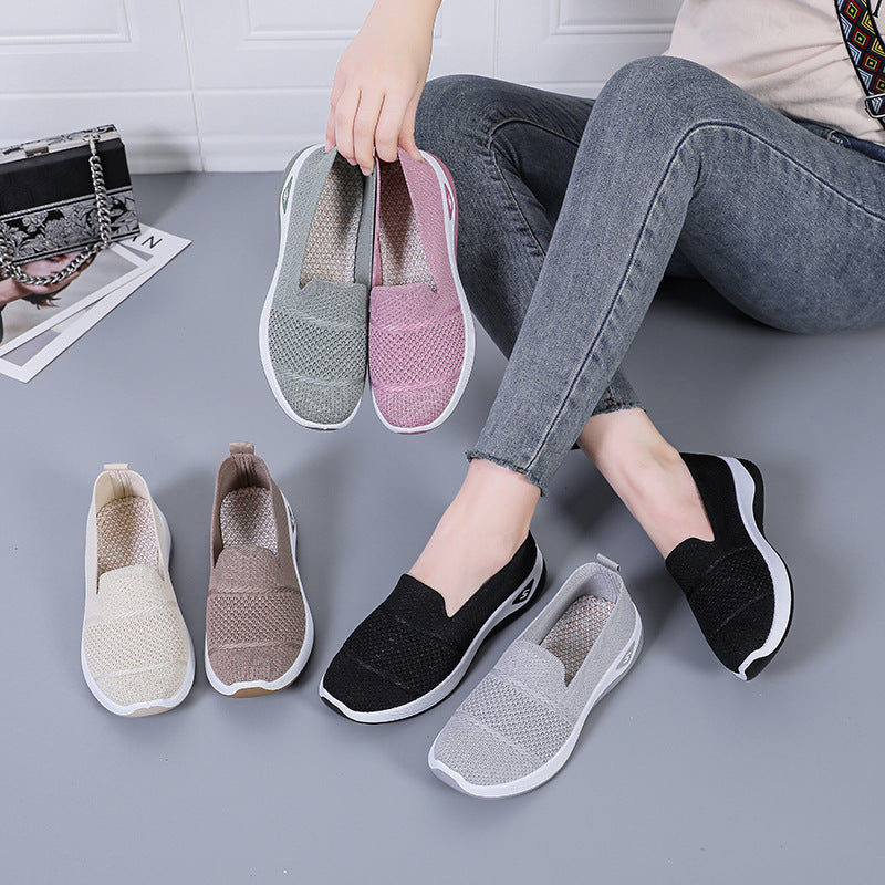 Comfort Knit Slip-On Sneakers Sophie Laurie