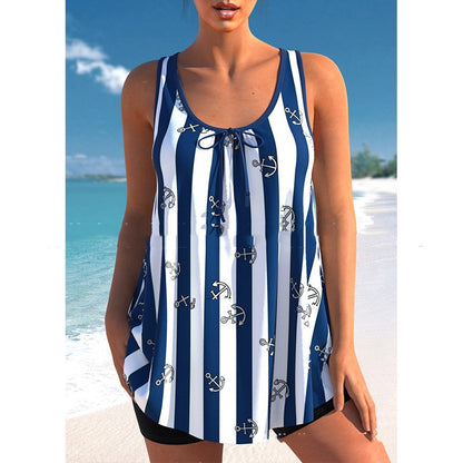 Chic Plus Size Printed Bikini by Sophie Laurie
