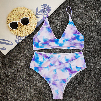 Strappy Solid Bikini by Sophie Laurie