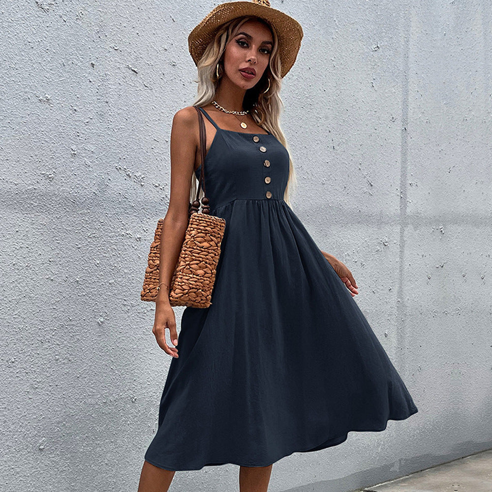 Chic Midi Sundress Sophie Laurie Summer Collection