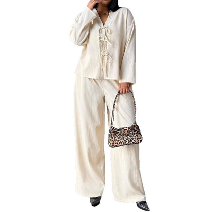 Elegant Apricot Lounge Set Sophie Laurie Womenswear