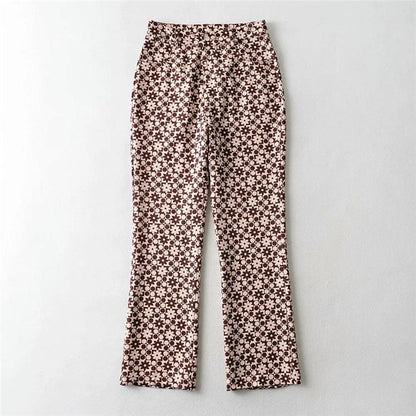 Retro Wave Sophie Laurie High-Rise Straight Pants
