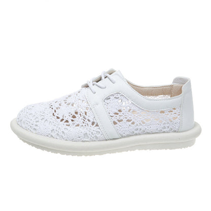 Breathable Crochet Sophie Laurie Casual Flat Shoes