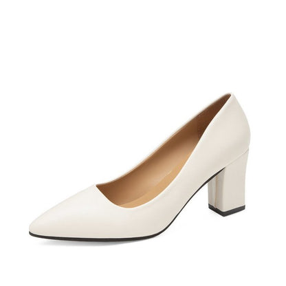 Chic Pointed High Heels by Sophie Laurie