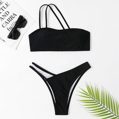 Chic One-Shoulder Sophie Laurie Bikini Set