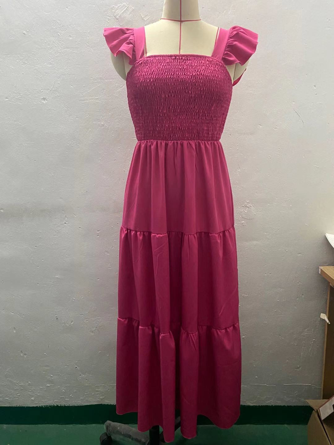 Chic Ruffle Maxi Dress by Sophie Laurie