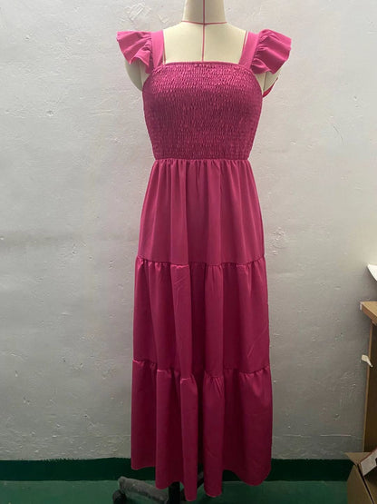 Chic Ruffle Maxi Dress by Sophie Laurie