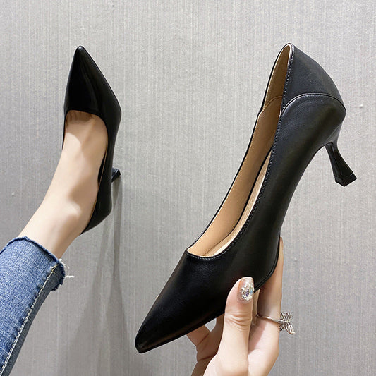 Chic Pointed Toe Heels by Sophie Laurie