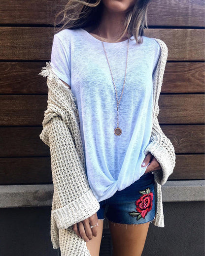 Chic Crossover Sophie Laurie Summer Blouse
