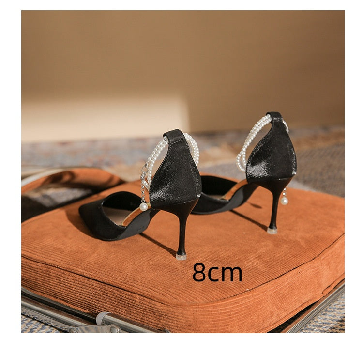 Elegant Sophie Laurie Stiletto Buckle Sandals