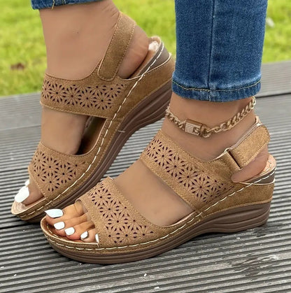 Pinterest-Inspired Sophie Laurie Wedge Sandals