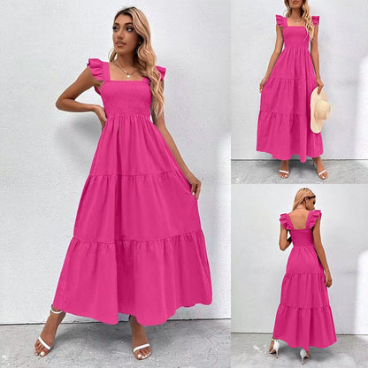 Chic Ruffle Maxi Dress by Sophie Laurie