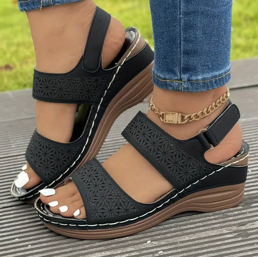 Pinterest-Inspired Sophie Laurie Wedge Sandals