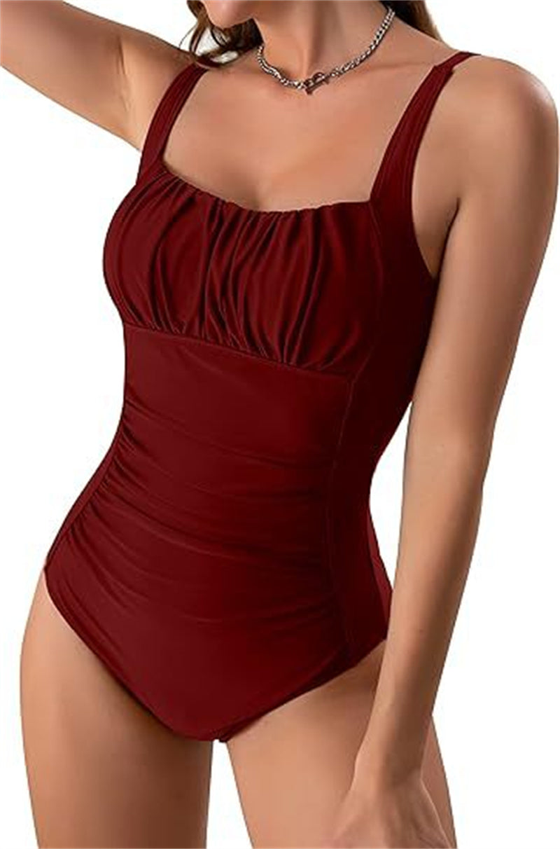Chic Square Neck One-Piece by Sophie Laurie