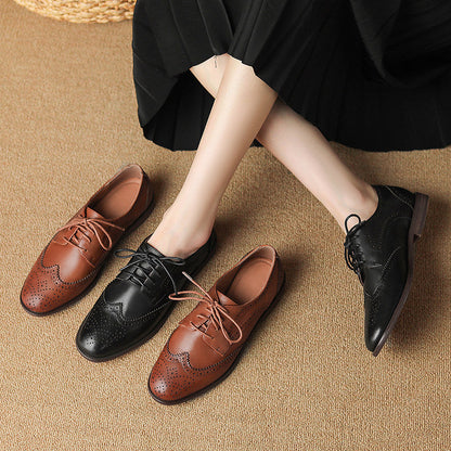 Classic British Lace-Up Shoes by Sophie Laurie