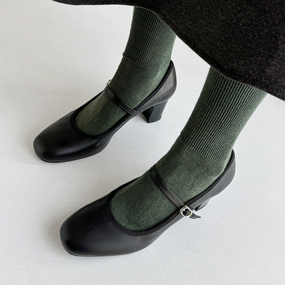 Retro Mary Jane Heels by Sophie Laurie