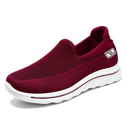 Breathable Slip-On Sneakers by Sophie Laurie