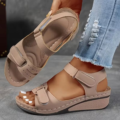 Comfort Wedge Sophie Laurie Perfect-Fit Strap Sandals