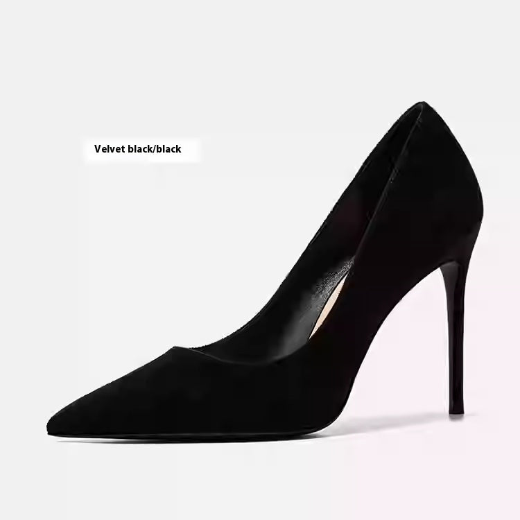 Elegant Sophie Laurie Leather Stiletto Heels
