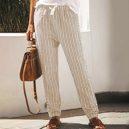 Pinterest-Inspired Sophie Laurie Striped Wide-Leg Pants