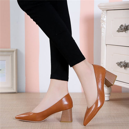 Chic Pointed Toe Heels by Sophie Laurie