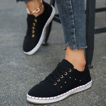 Leopard Print Sophie Laurie Canvas Sneakers
