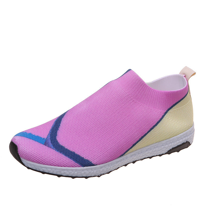 Colorblock Mesh Sneakers by Sophie Laurie