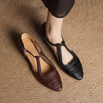 Retro Mary Jane Chunky Heels by Sophie Laurie