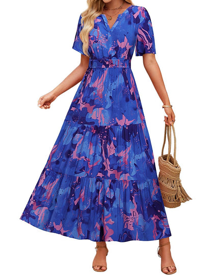 Floral Maxi Dress Sophie Laurie Summer Comfort