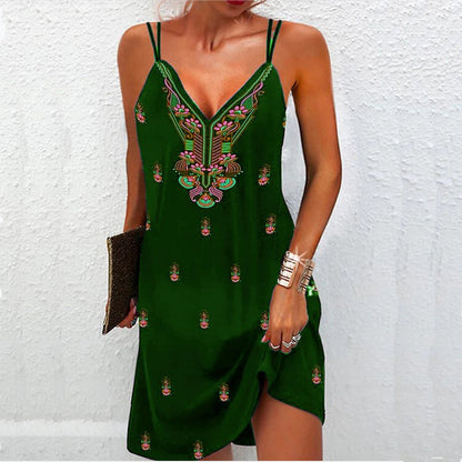 Boho V Neck Dress Sophie Laurie Summer Collection