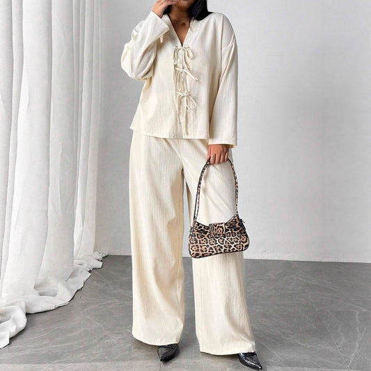 Elegant Apricot Lounge Set Sophie Laurie Womenswear