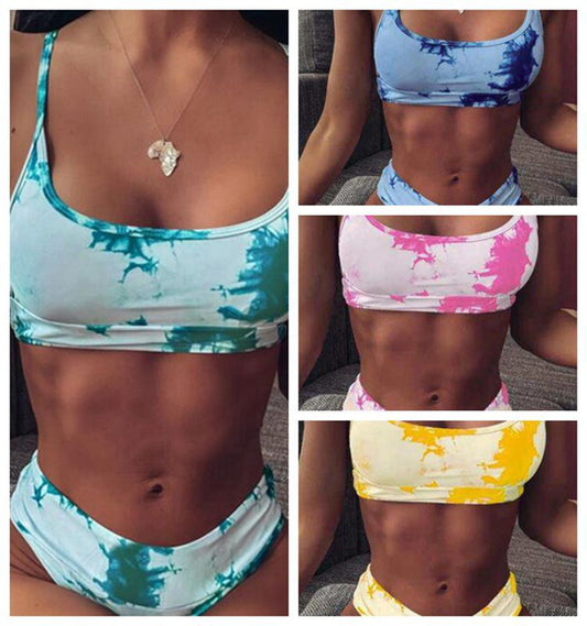 Gradient High Waist Bikini by Sophie Laurie