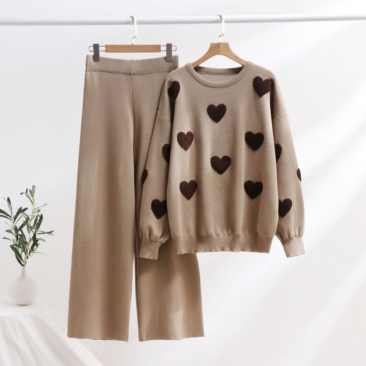 Chic Heart Knit Set by Sophie Laurie