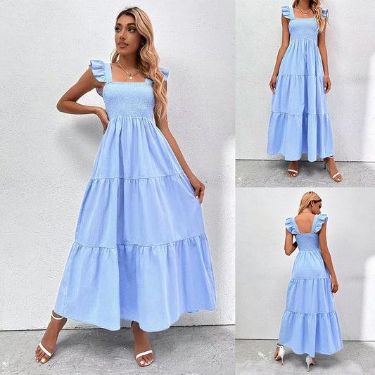Chic Ruffle Maxi Dress by Sophie Laurie