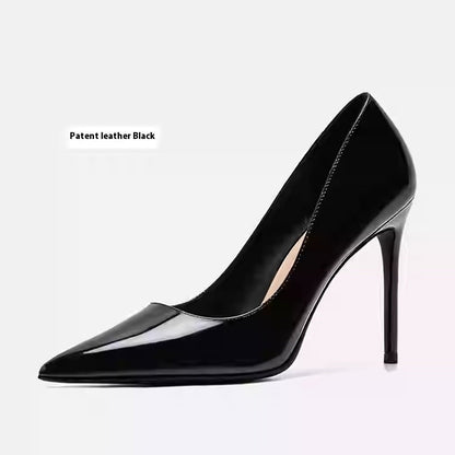 Elegant Sophie Laurie Leather Stiletto Heels