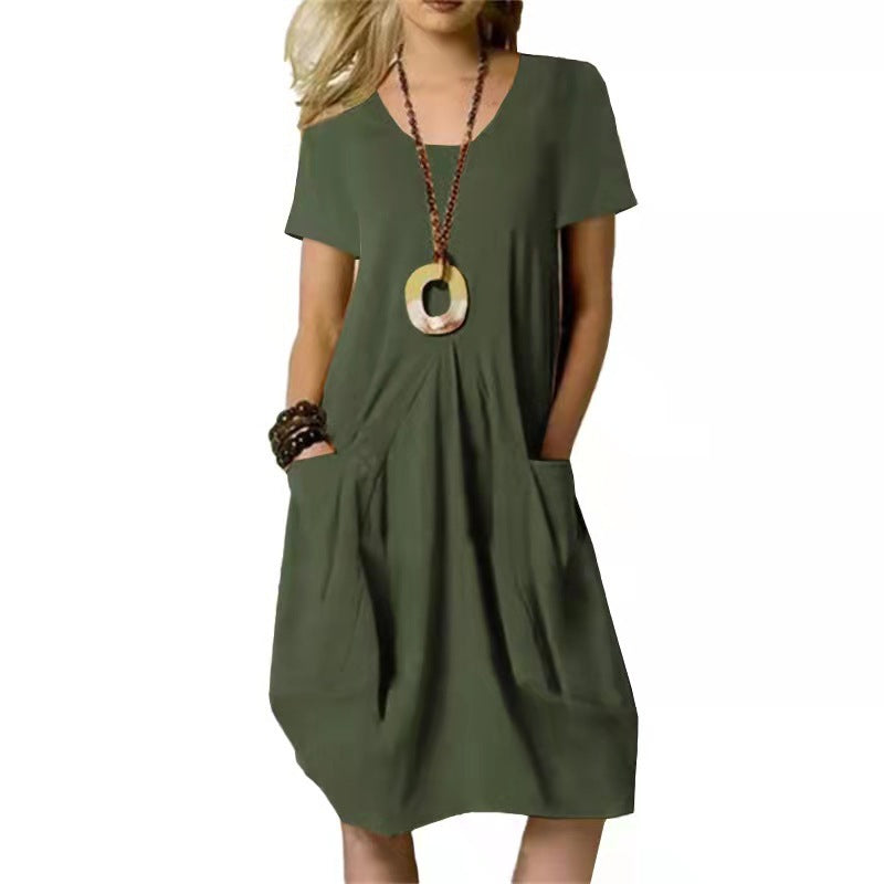 Effortless Cotton Linen Dress Sophie Laurie
