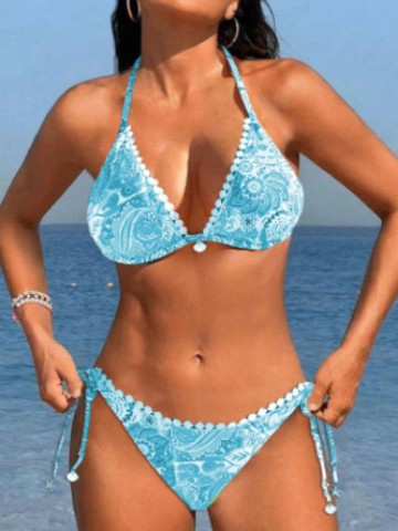 Vibrant Printed Bikini by Sophie Laurie
