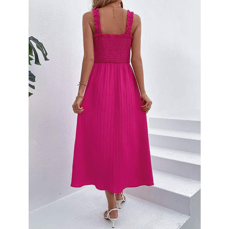 Chic Rose High Waist Dress by Sophie Laurie