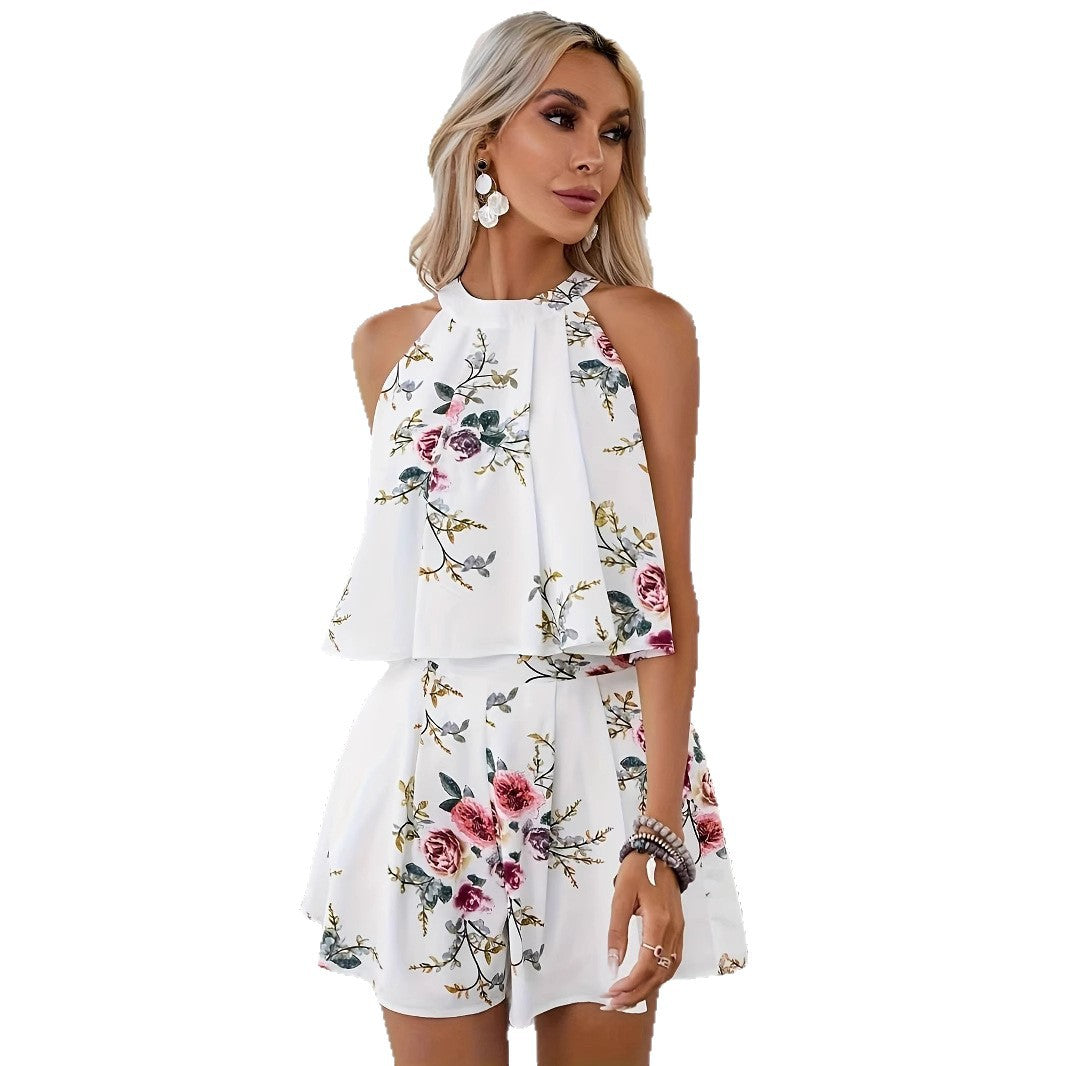 Fresh Floral Sophie Laurie Summer Shorts Set