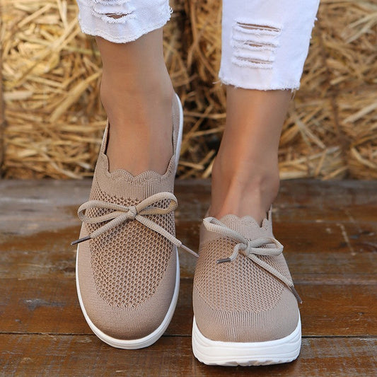 Pinterest-Inspired Sophie Laurie Fly-Knit Sneakers