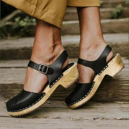 Chic Platform Sandals by Sophie Laurie