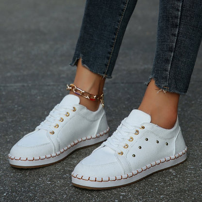 Leopard Print Sophie Laurie Canvas Sneakers