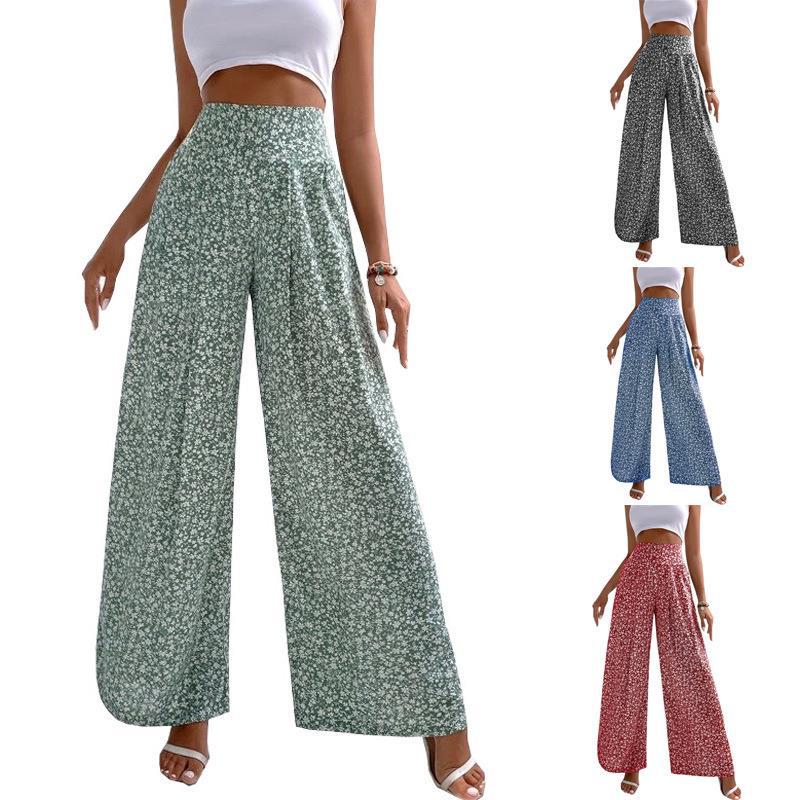 Floral Wide Leg Sophie Laurie Casual Pants